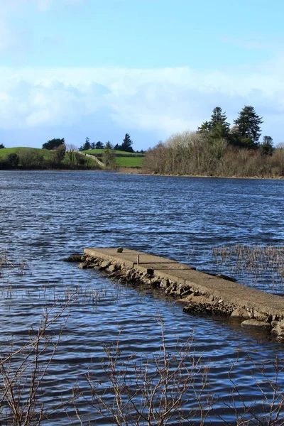 Вид Озеро Росс Коннемара Графство Глауэй Ирландия — стоковое фото