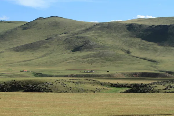 Park Narodowy Orkhon Valley Mongolii — Zdjęcie stockowe