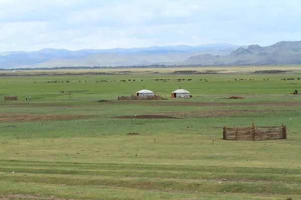 Nationalparken Orchon Dalen Mongoliet — Stockfoto