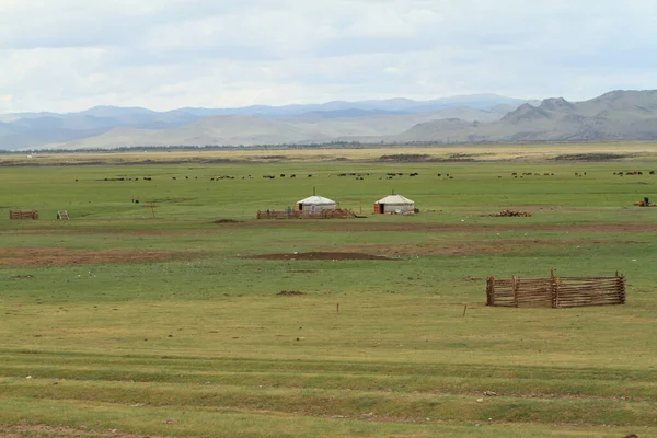 Parque Nacional Valle Orkhon Mongolia — Foto de Stock