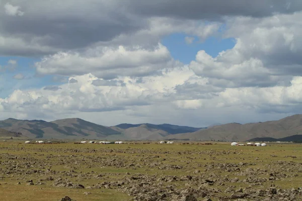 Nationalparken Orchon Dalen Mongoliet — Stockfoto