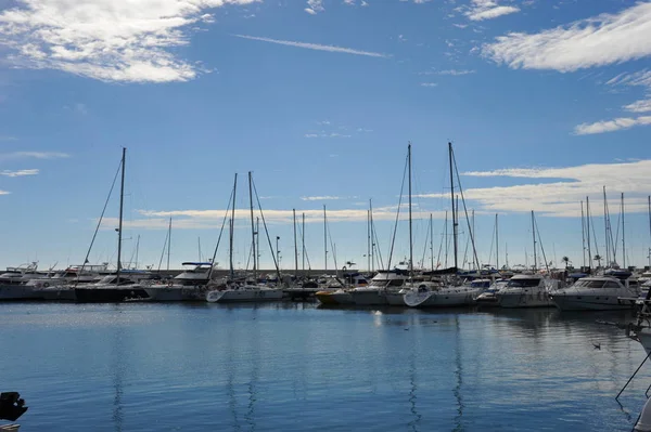 Fuengerola Spanien Hafen Strand — Stockfoto