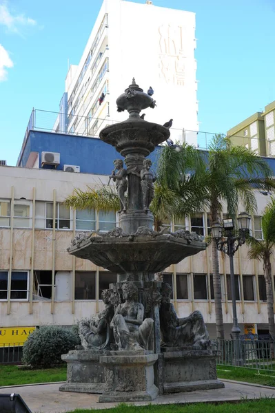 Revestimentos Cidade Malaga Espanha Fachada — Fotografia de Stock