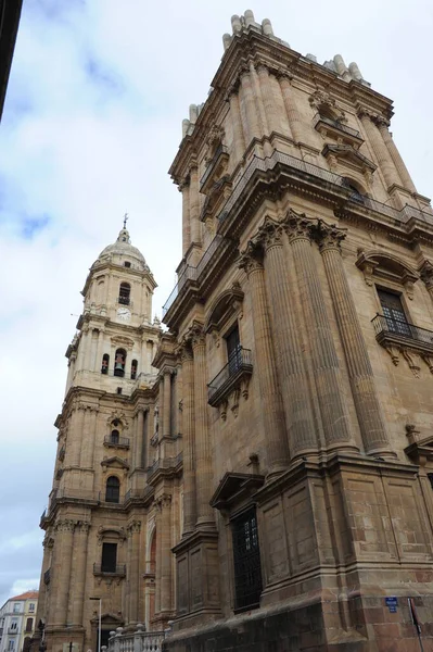 Cityscapes Malaga Spain Facade — Stock Photo, Image