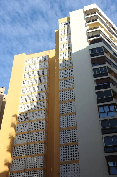 Cityscapes Malaga Spain Facade — стоковое фото