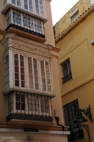 Cityscapes Malaga Spain Facade — Stock Photo, Image