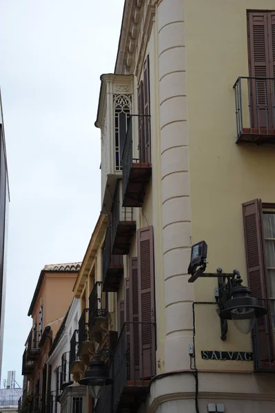 Stadtanschichten Malaga Espanha Fachada — Fotografia de Stock