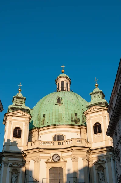 Peter Kolej Kilise Kilisesi Viyana Innere Stadt Bölgesinde Bulunan Bir — Stok fotoğraf