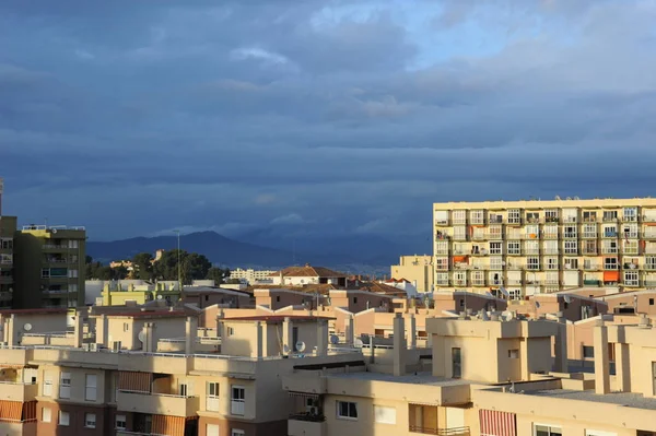 Vista Panorámica Las Fachadas Ciudad —  Fotos de Stock