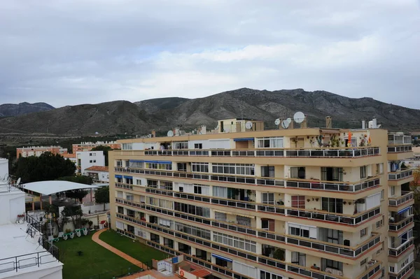 Vista Panorámica Las Fachadas Ciudad — Foto de Stock