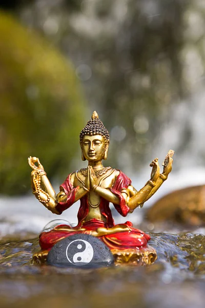 Buddhizmus Filozófia Buddha Figura — Stock Fotó