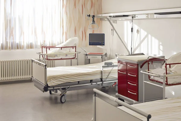 Hospital Maternity Ward Room Two Beds — Stock Photo, Image