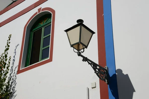 Dom Puerto Mogan Babci Canaria — Zdjęcie stockowe