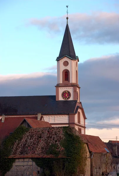 Schilderachtig Uitzicht Kerk Architectuur Details — Stockfoto