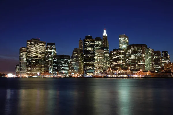 Vista Panorâmica Majestosa Cidade Urbana — Fotografia de Stock