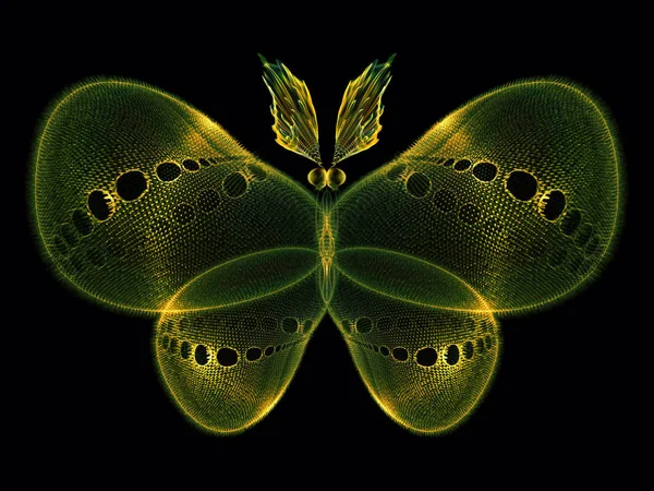 Никогда Бабочками Отбросьте Изолированные Узоры Бабочек Сделать Ваш Дизайн Тему — стоковое фото