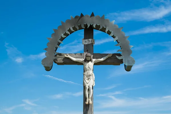 Kreuz Aschau Chiemgau Bayern Deutschland — Stockfoto