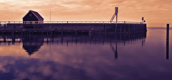 Porto Hindeloopen Ijsselmeer — Fotografia de Stock