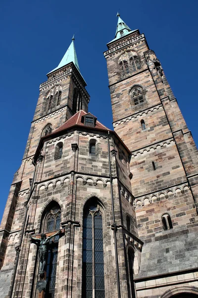 San Sebaldo Nuremberg — Foto Stock