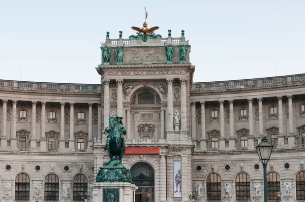 Die Hofburg Wien War Vom Jahrhundert Bis 1918 Mit Unterbrechungen — Stockfoto