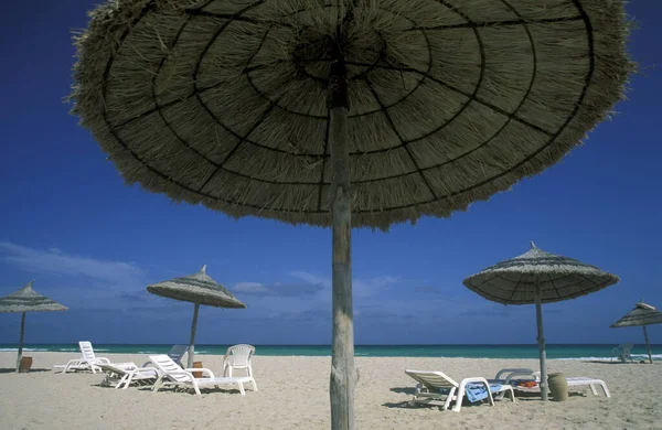 Playa Arenosa Sousse Zentraltuneisen Norte Гѓrica —  Fotos de Stock