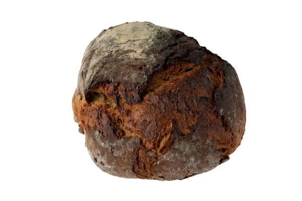 Изолированный Хлеб Темный Немецкий Хлеб — стоковое фото