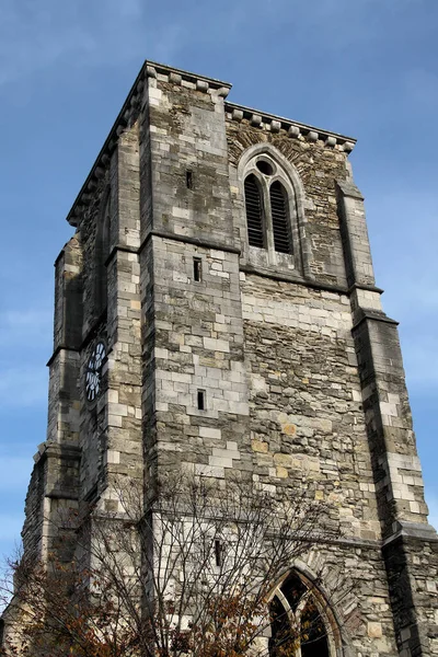 Vista Panoramica Della Vecchia Chiesa — Foto Stock