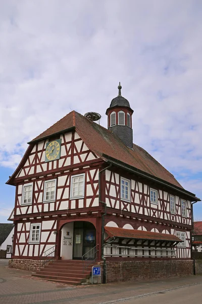 Altes Rathaus Leopoldshafen — Foto Stock