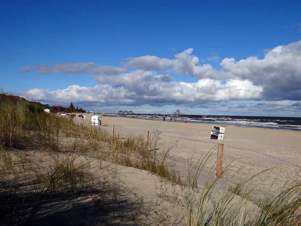 Vista Para Praia Sul Itália — Fotografia de Stock