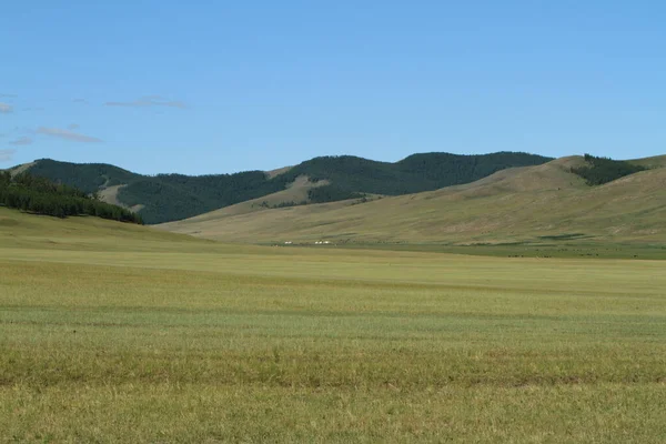 モンゴル人の風景は — ストック写真