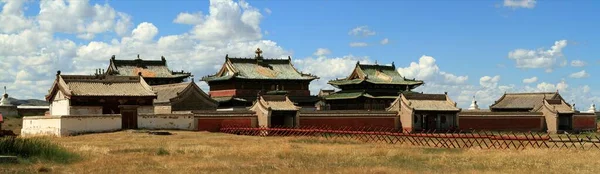 喀喇昆寺建筑群蒙哥利亚人 — 图库照片