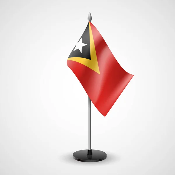 Bandera Mesa Estatal Timor Oriental Símbolo Nacional — Foto de Stock