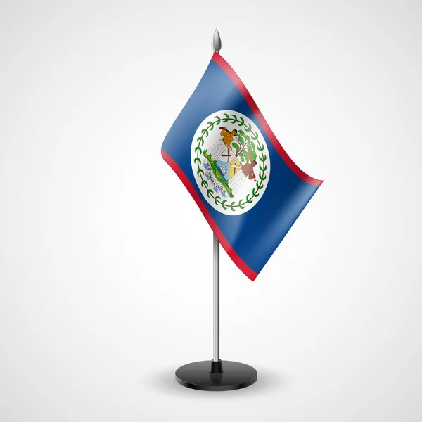 Staatsflagge Von Belize Nationales Symbol — Stockfoto