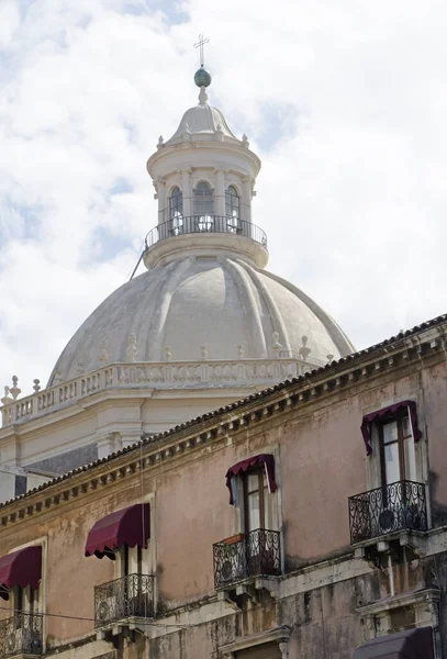 Iglesia Della Badia Catania —  Fotos de Stock