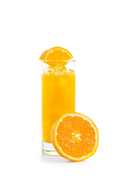 Frisch Gepresster Orangensaft — Stockfoto