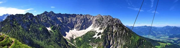 Jofenspitzen Nas Montanhas Kaiser Tirol Áustria — Fotografia de Stock