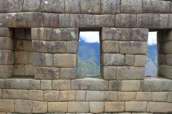 Machu Picchu Ciudad Inca Precolombina Del Siglo — Foto de Stock