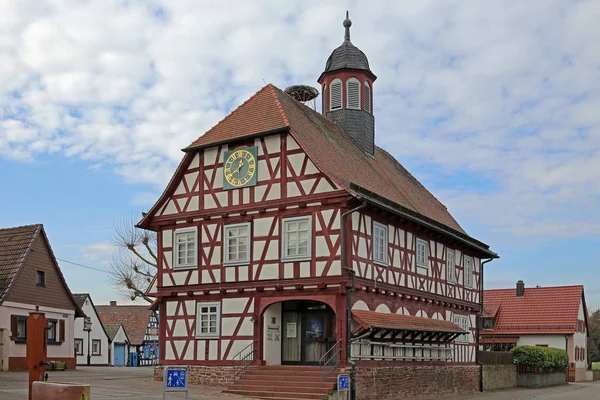 旧市政厅Leopoldshafen — 图库照片