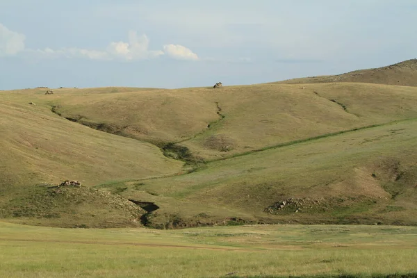 Khustain Park Narodowy Mongolii — Zdjęcie stockowe