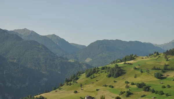 stock image scenic view of majestic alps landscape