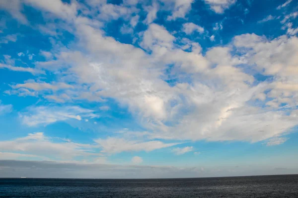 Tiempo Paisaje Nublado Cielo Con Nubes —  Fotos de Stock