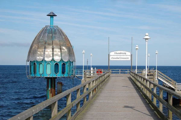 Resort Thiessow Rgen Baltiska Havet Mecklenburg — Stockfoto