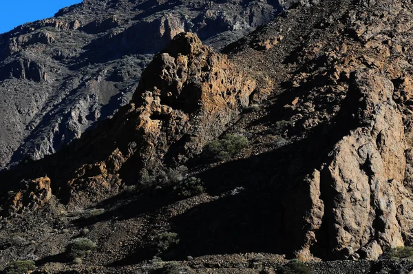 Pouštní Krajina Národním Parku Volcan Teide Tenerife Kanárský Ostrov Španělsko — Stock fotografie