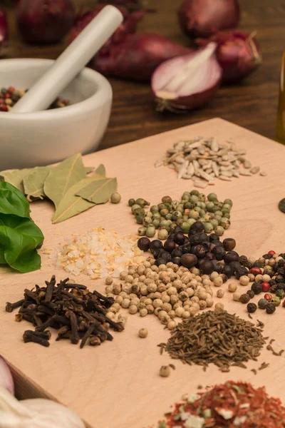 Spices Kitchen Closeup Shot — Stock Photo, Image