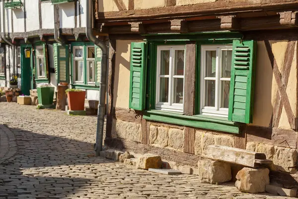 Исторический Старый Город Хальберштадт — стоковое фото