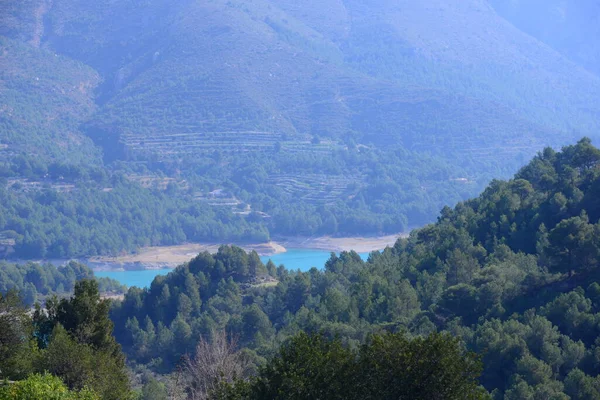 Rezervuar Guadalest Alicante Spanya — Stok fotoğraf