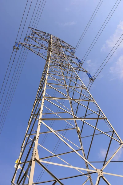 High Voltage Line Spain — Stock Photo, Image