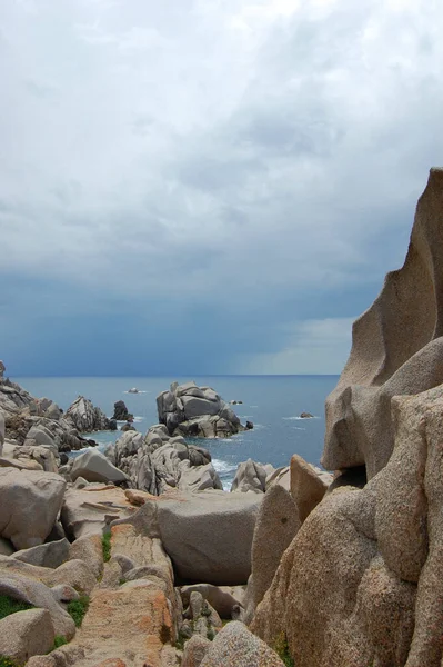 ロック島カルポ テスタ イタリア — ストック写真