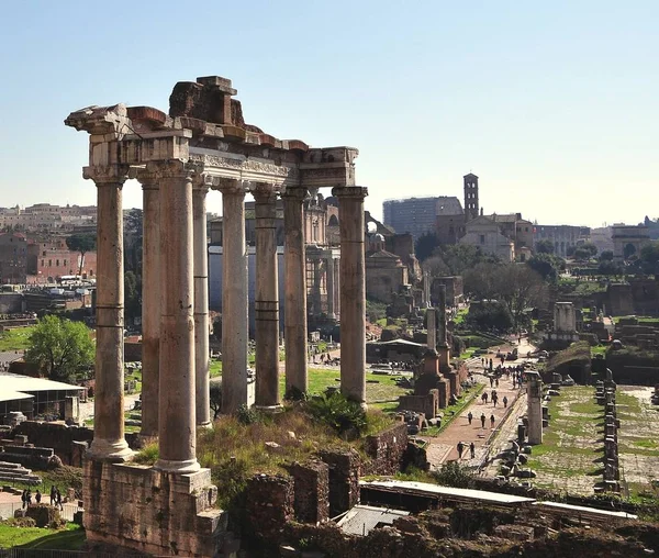 Fórum Romano Roma — Fotografia de Stock