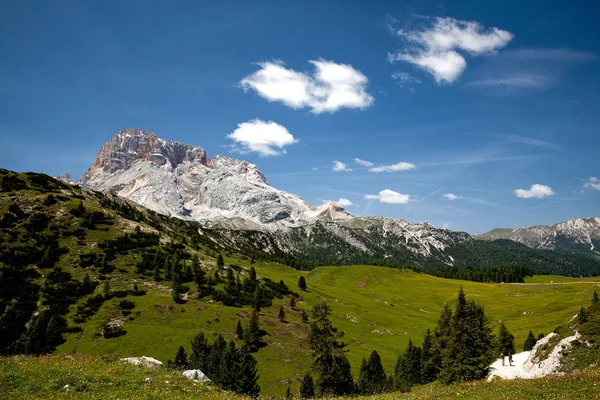 Vista Panorámica Del Majestuoso Paisaje Dolomitas Italia —  Fotos de Stock